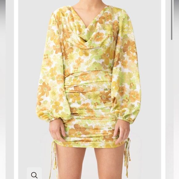 Finders Keepers Gigi Long Sleeve Mini Dress 4 - Picture 4 of 7